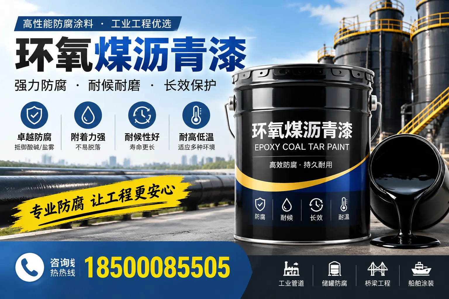 环氧煤沥青漆的施工方法与注意事项，确保在镇江顺利完成